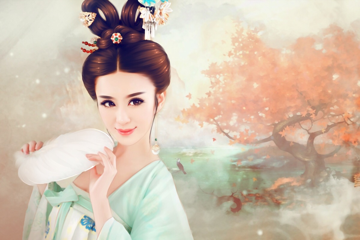 手绘 古装