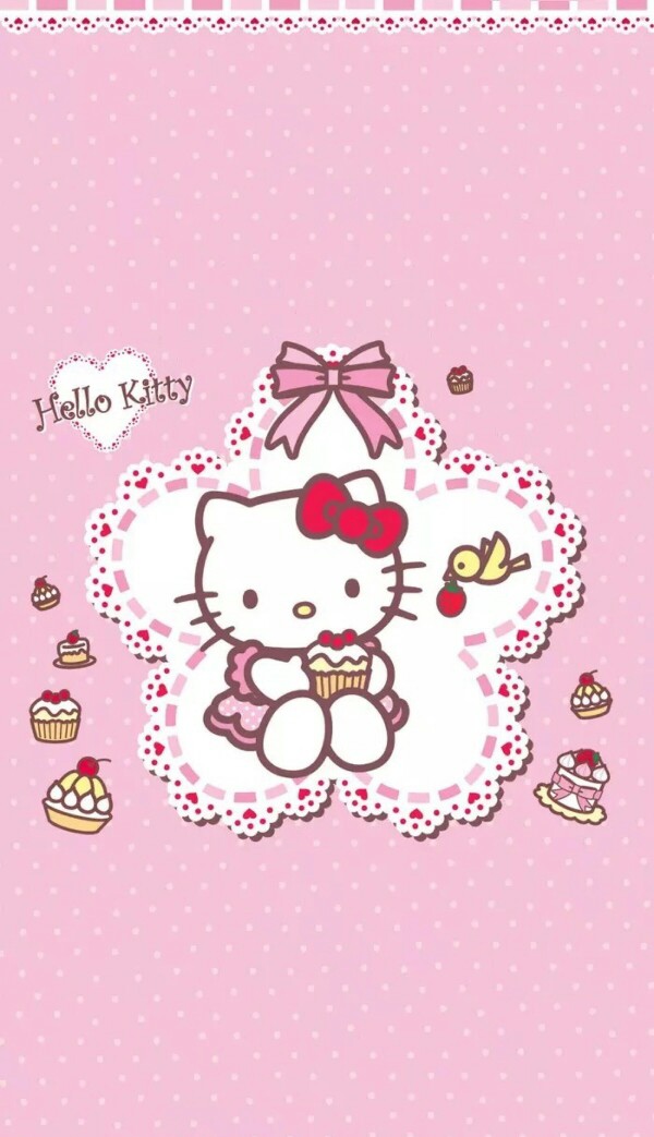 kitty猫图片屏保,kitty猫图片卡通图片 hello kikky系列 iphine 手机壁纸系列/屏保