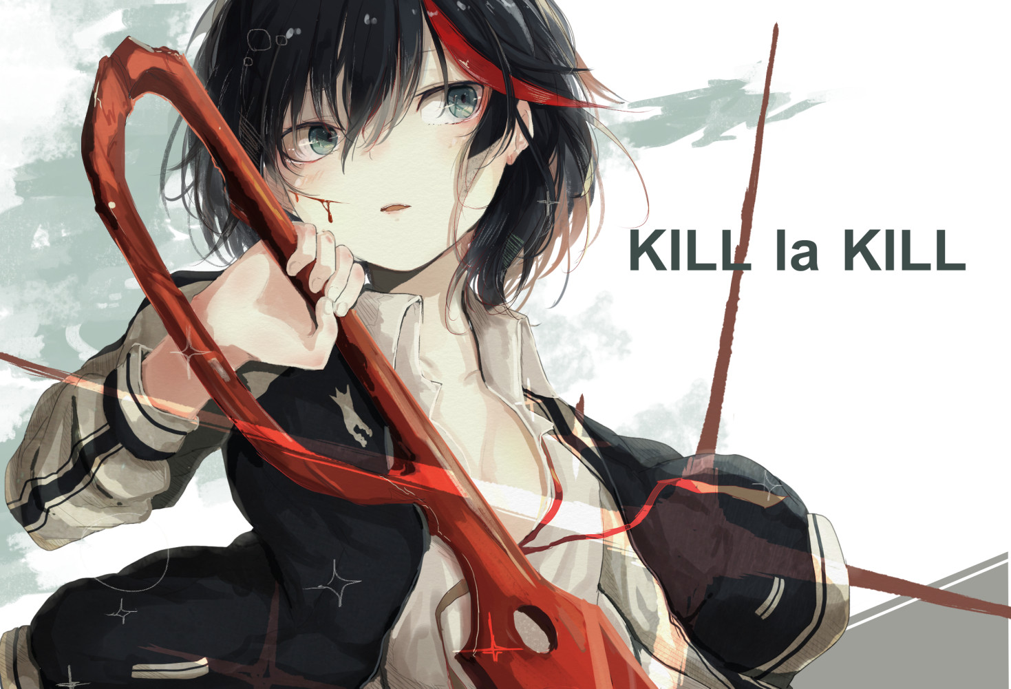 双斩少女#kill la kill#缠流子