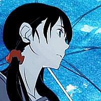 [头头]自截 美少女 头像 动漫头像 二次元头像 雨伞 蓝色 侵删