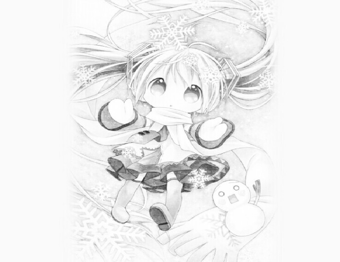 雪初音 萌萌哒!