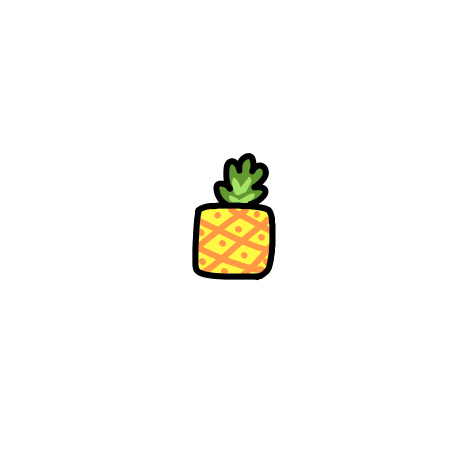 【方形水果小头像】菠萝