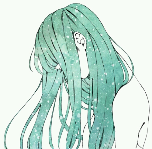 漫头女生$_$美美哒二次元动漫头像^_-萌萌哒上,下半身头像