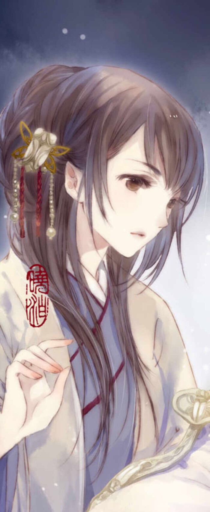 插画#手绘#古装#美女#动漫#二次元