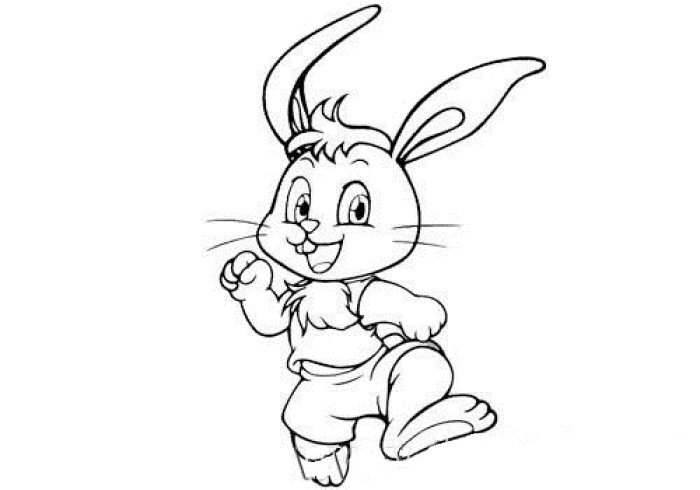 简笔画 小兔兔