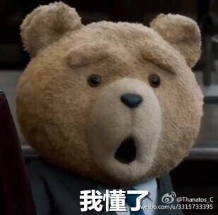 ted泰迪熊表情