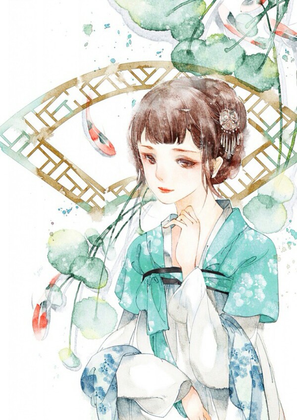 漫画水彩