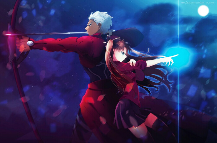 fate/stay night acher. 红a 动漫 人物 红色 二次元 ubw. 英灵卫宫