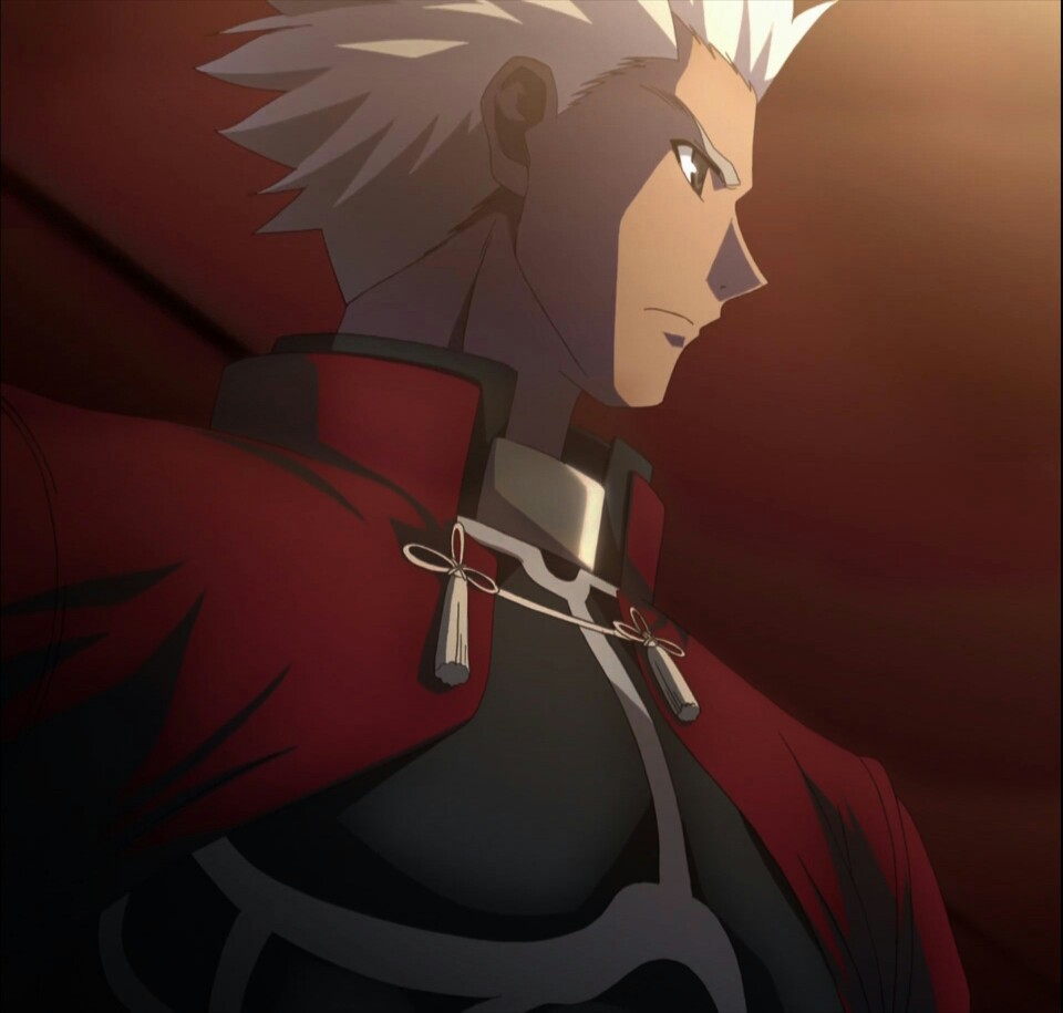 fate/stay night acher. 红a 动漫 人物 红色 二次元 ubw. 英灵卫宫