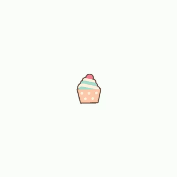 萌萌哒 简约 卡通 小清新 食物 少女 粉