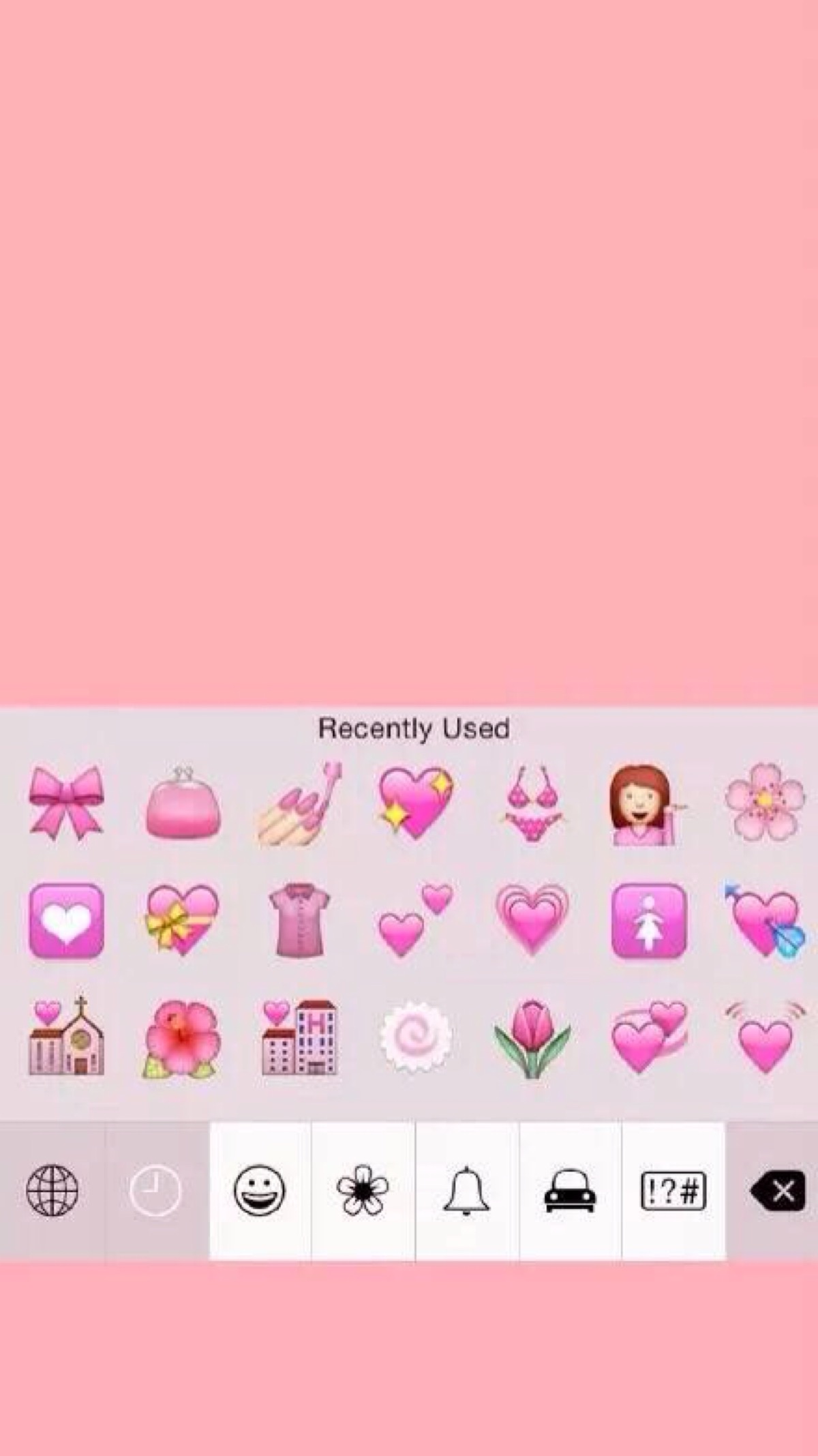 emoji壁纸 粉色 高清壁纸 iphone壁纸