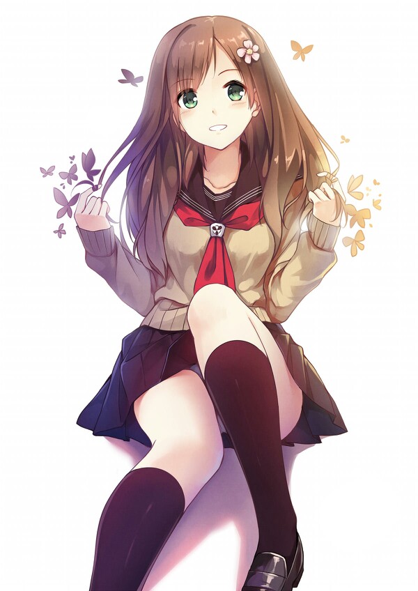 二次元 美少女 萝莉 p站 唯美 清新 魅惑 萌 动漫 同人 插画 壁纸