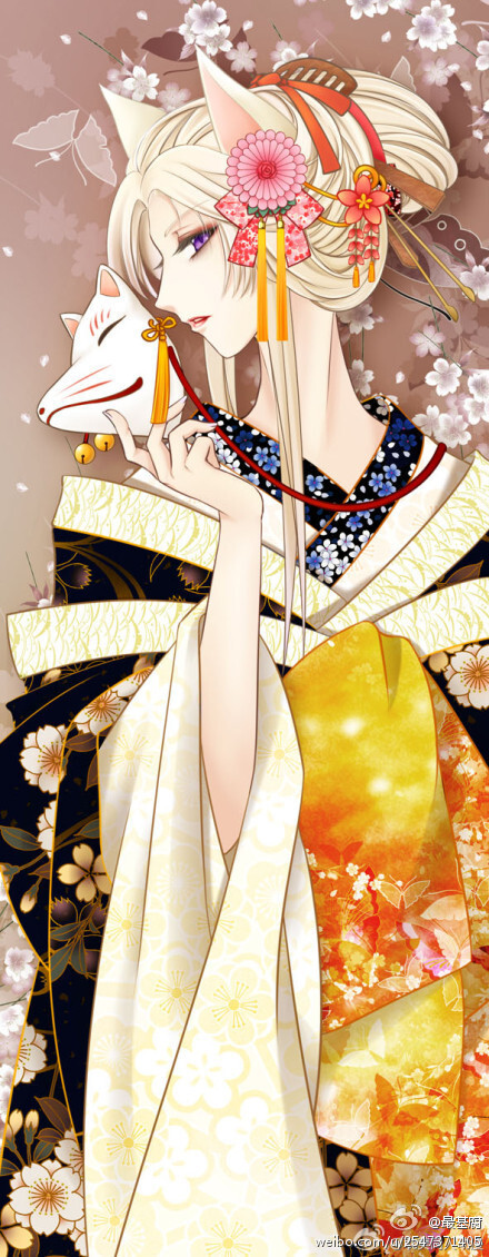 元气少女缘结神#女版巴卫 壁纸 动漫 洞挝元