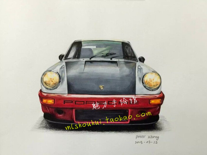 彩铅画 素描 手绘 明星 宠物 汽车 装饰画 肖像订制
