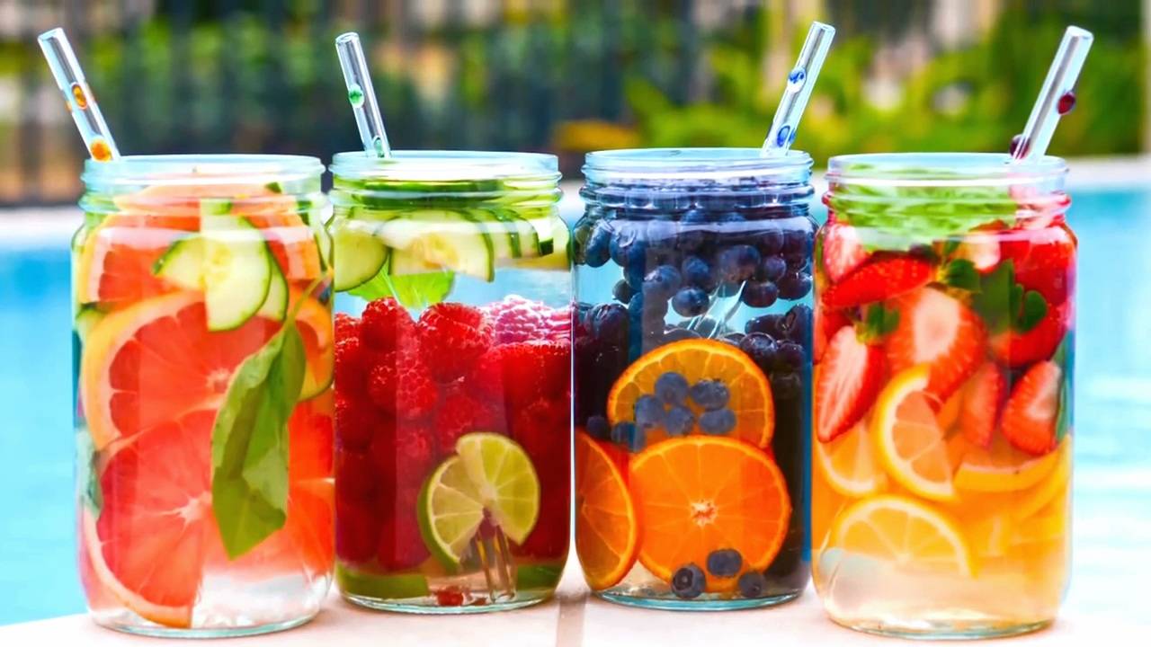 转自微博「infused water」是国外非常流行的一种夏日自制冰饮.