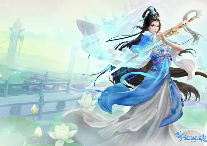 游戏美女 倩女幽魂 动漫美少女 古风美女 唯美 中国风 原创
