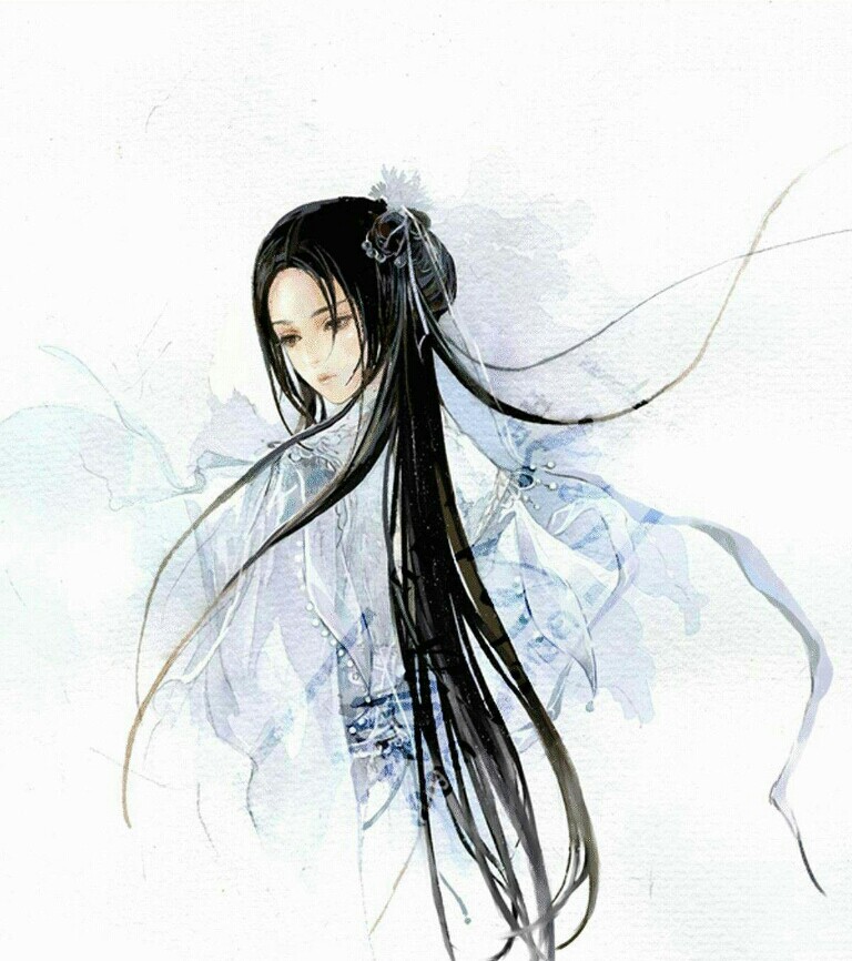 伊吹五月绘图 插画 古风美女 唯美 手绘