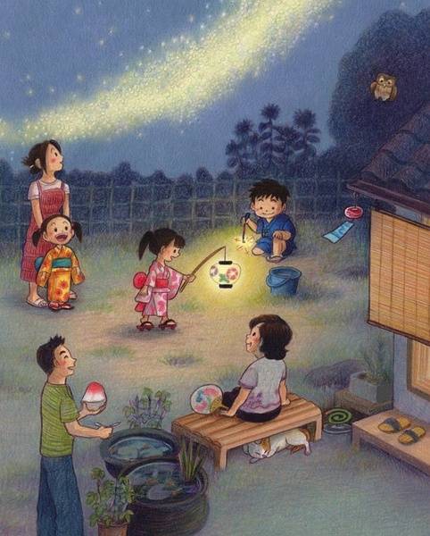 童年童真夏夜