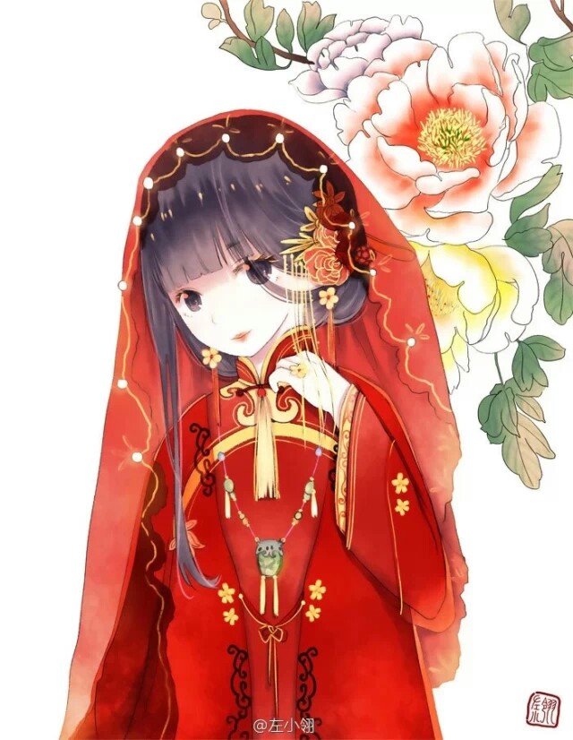 你嫁衣如火灼伤我眉眼
