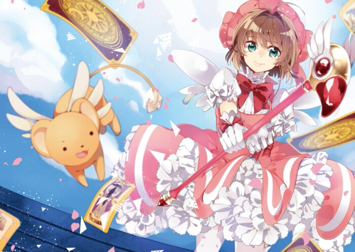 小樱 魔卡少女樱 木之本樱 初代萌王 二次元 壁纸 p站(侵删致歉)