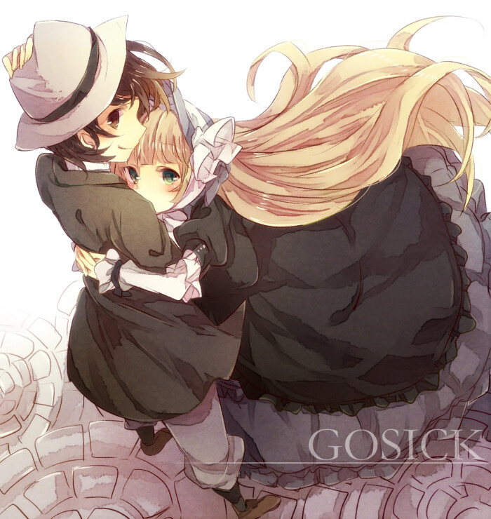 gosick 维多利加·德·布洛瓦 久城一弥 金色妖精 黑色死神 灰狼 金发