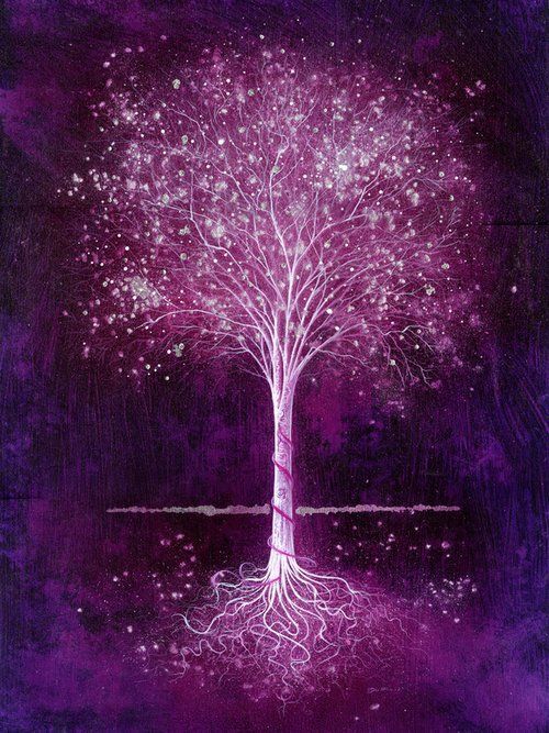 紫色生命之树