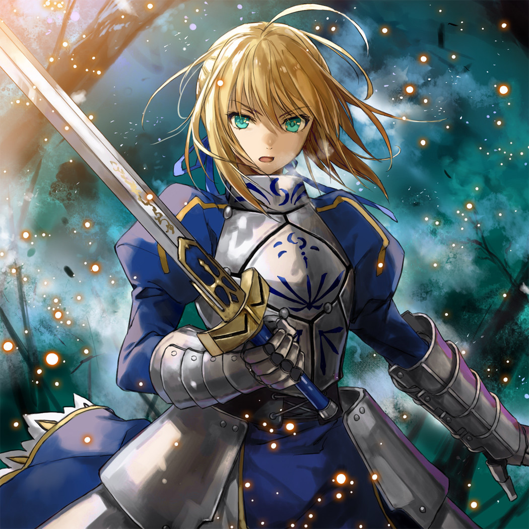 fate stay night. saber.