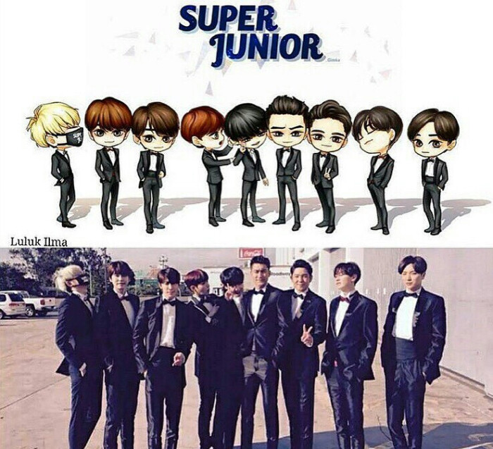 蓝家老少年 super junior