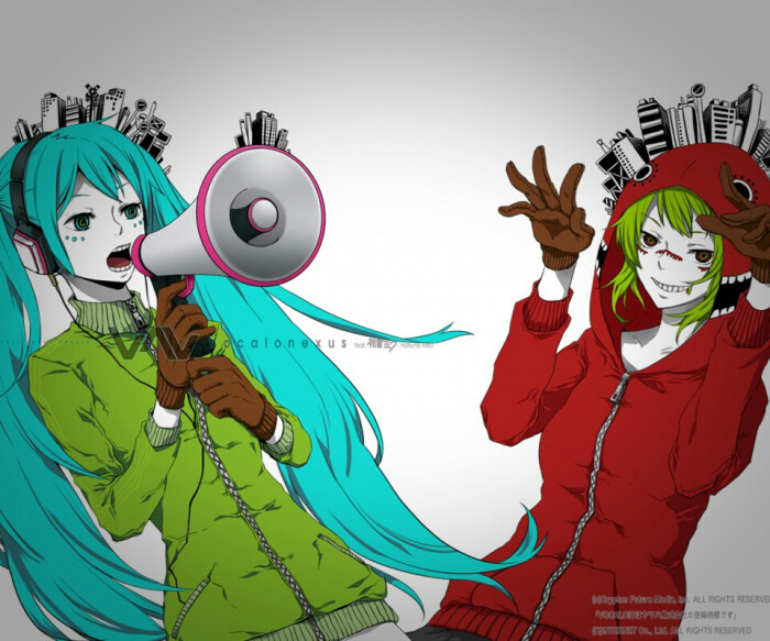 vocaloid·miku&gumi