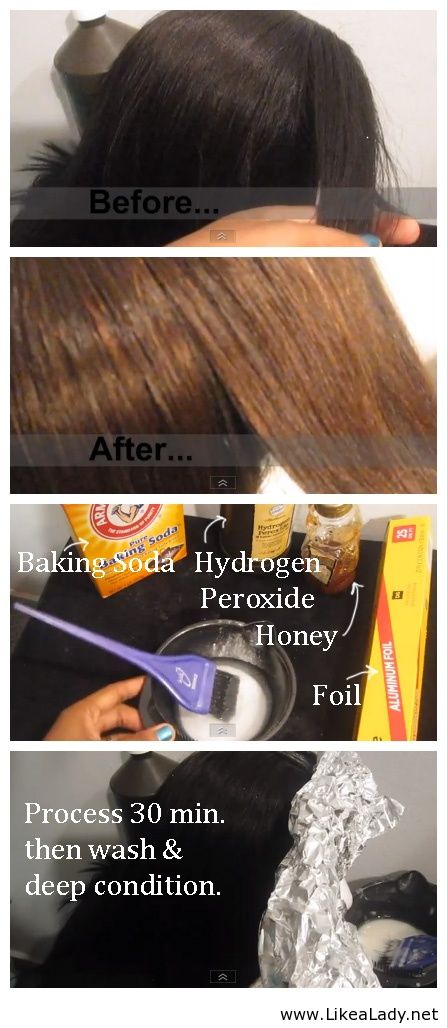 natural hair lightener.