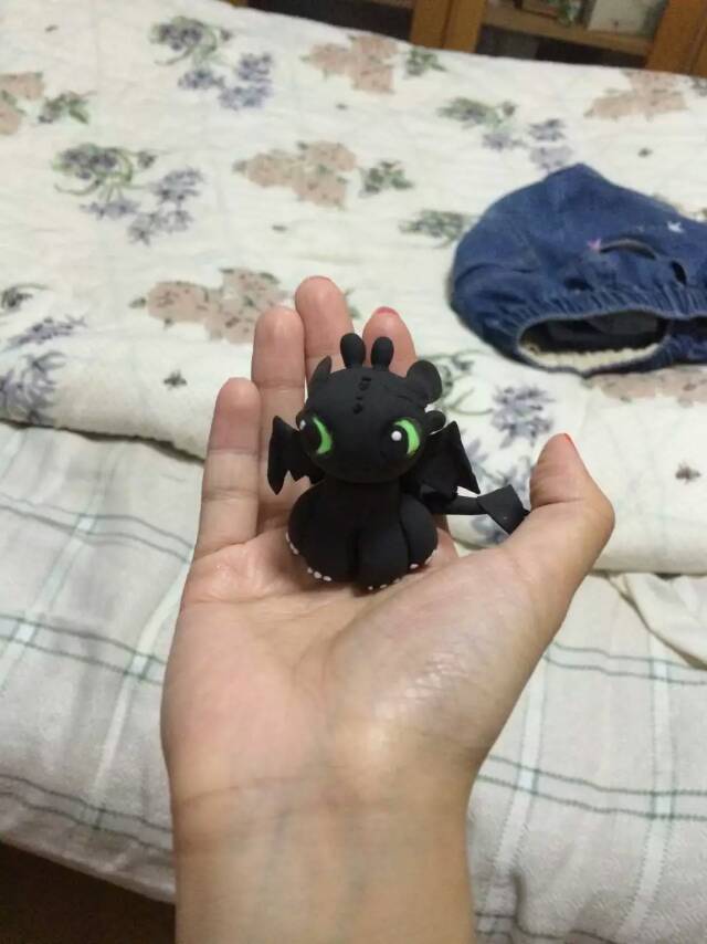 纸粘土 超轻粘土 无牙仔 toothless