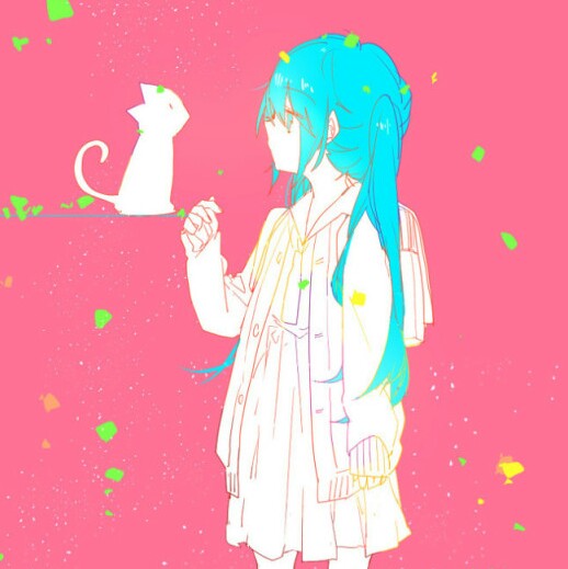 小p动漫女头-半身头像-二次元【ps原创图转图吱声水印不影响图片效果