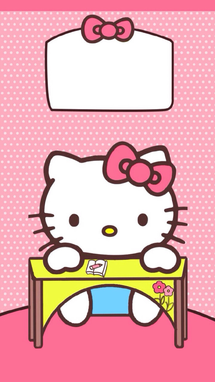 hellokitty控 可爱 猫咪 粉色 组合 壁纸 萌 桌面壁纸