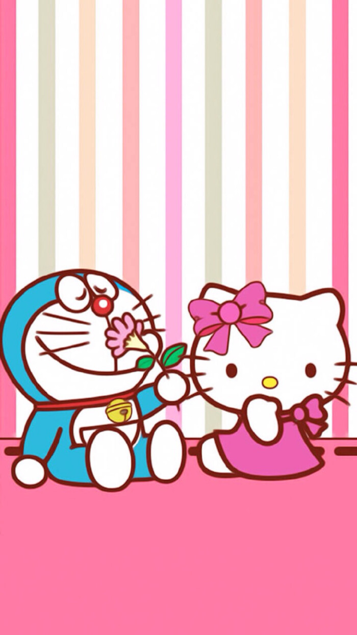 hellokitty控 可爱 猫咪 粉色 组合 壁纸 萌 桌面壁纸 高清壁纸 无