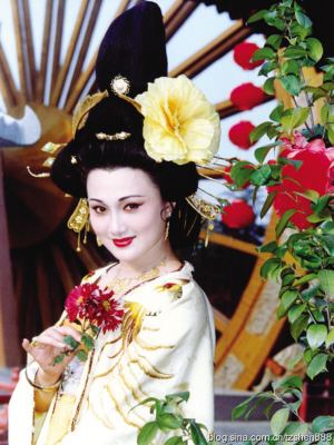 林芳兵 经典的《唐明皇》中的经典角色"杨贵妃,也因此获的1991年大众