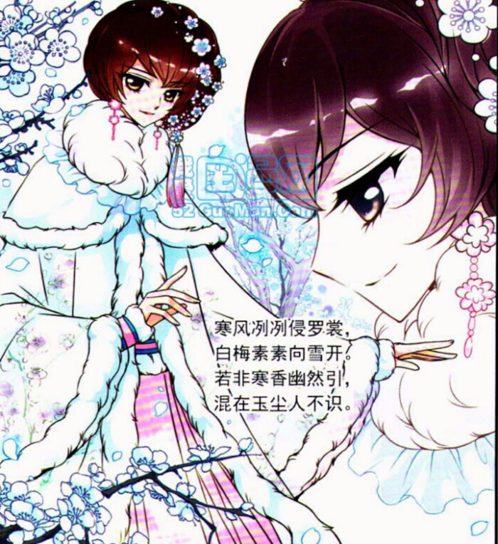 唯美的壁纸 关于《夕妃妍雪》