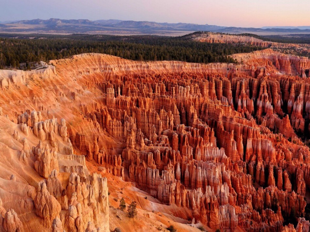 布赖斯峡谷(bryce canyon,美国犹他州.