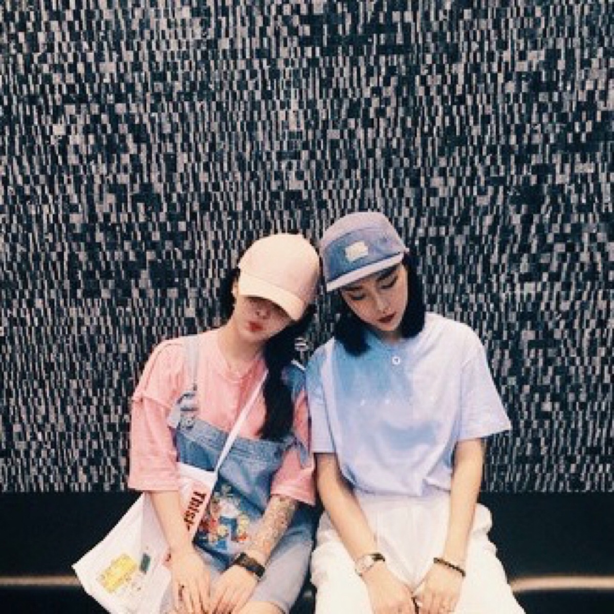 aqua_yf 我们的友谊 天长 地久 闺蜜 姐妹 一起走 暖心 女生头像 清水