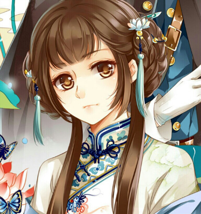 古风美女 洛书绘 动漫美少女 二次元美女 插画 手绘 洛酱瓜 意林小