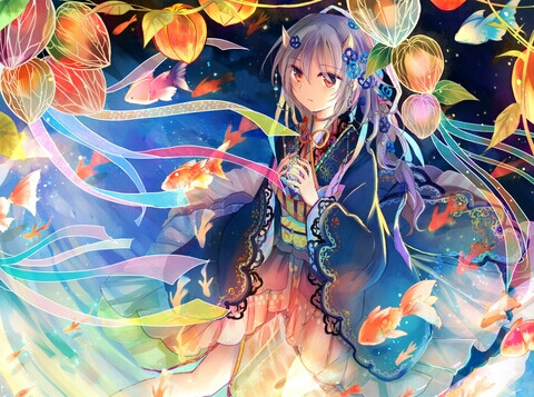 动漫,二次元,p站,pixiv,唯美,美图,梦幻,少女