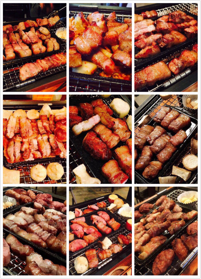 深夜放毒##美食#烤肉,有肉才是人生!