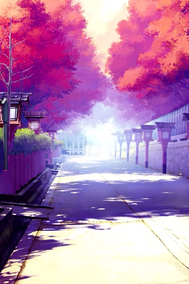 二次元 美景 风景 动漫美景 插画 场景 空 天空 美图 美景图 最美不过