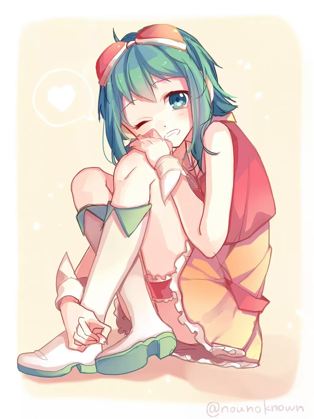 vocaloid #gumi 我gumi就是这麽萌√_(:3」∠)