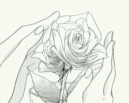 手捧花