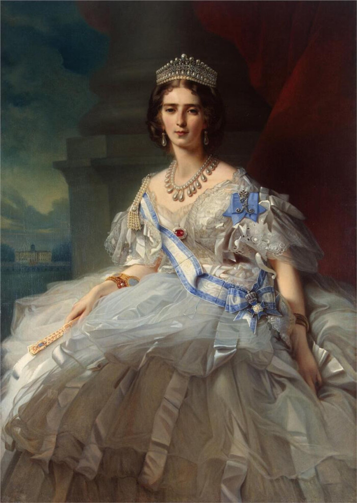 弗朗兹·克萨韦尔·温特哈尔特 franz xaver winterhalter(1805-1873)