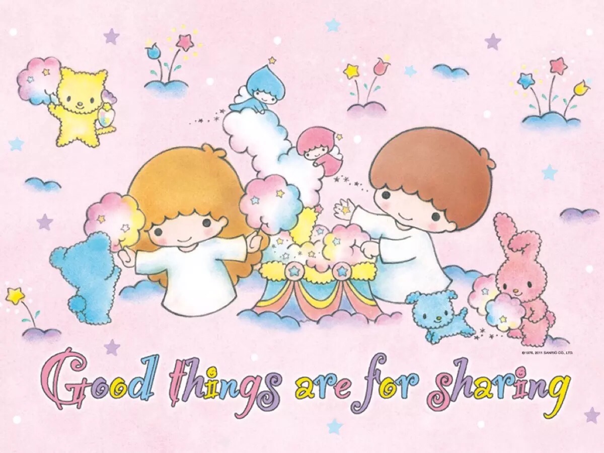 littlestars2.0,thestars little twin stars 双子星 桌面壁纸~*