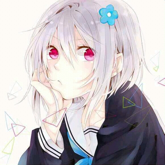 银发 少女