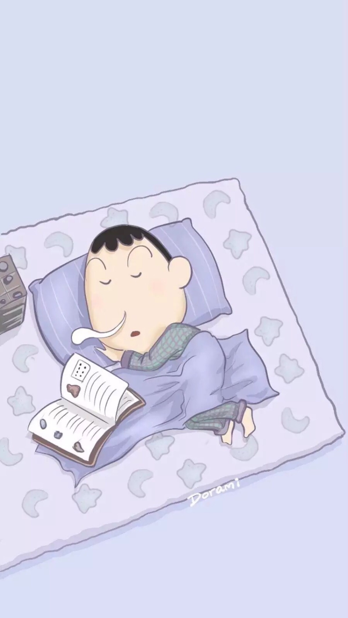 卡通睡觉壁纸系列