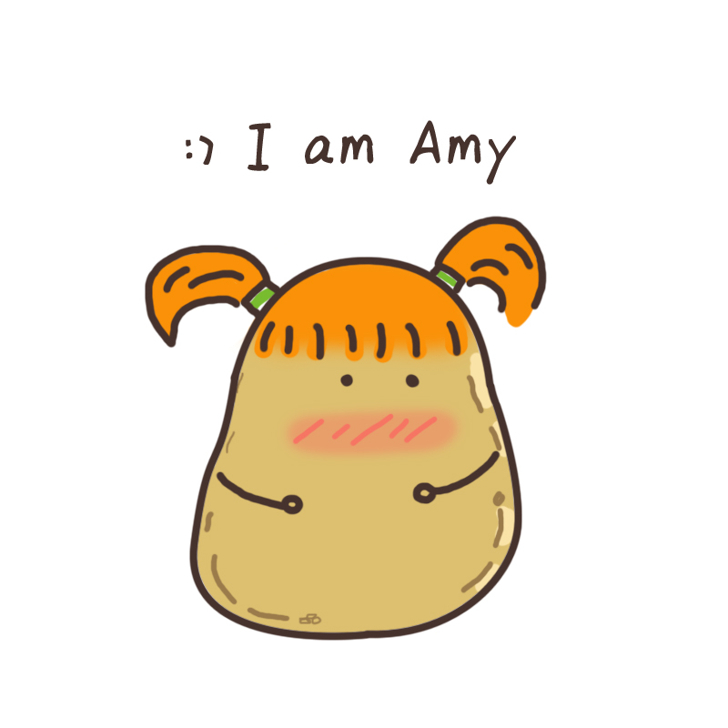 【小土豆头像】——治愈土豆君,i am amy(被热恋的一位,都叫蜜糖,不必