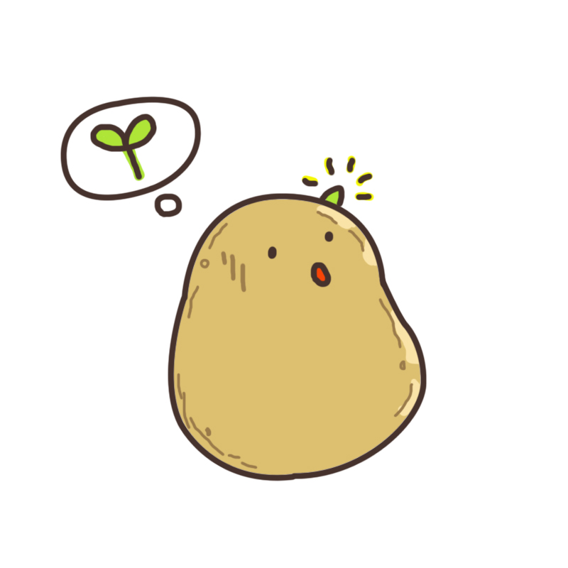 【小土豆头像】——治愈土豆君,发芽的土豆不能吃是吗?
